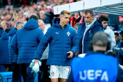 Portugal suspende a Cristiano Ronaldo tras abandonar a la Selección: ‘Se inició un proceso disciplinario’