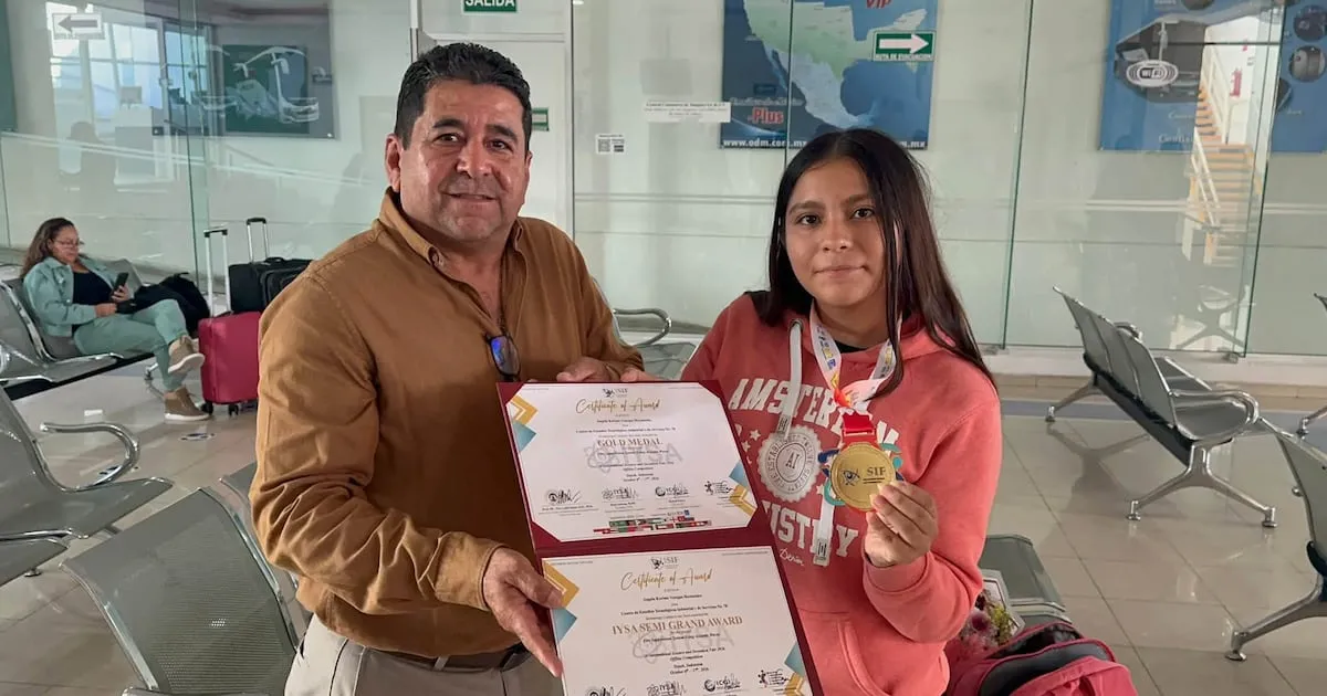 ¿Quién es Ángela Karime, mexicana que ganó medalla de oro en Indonesia por crear un extintor acústico?