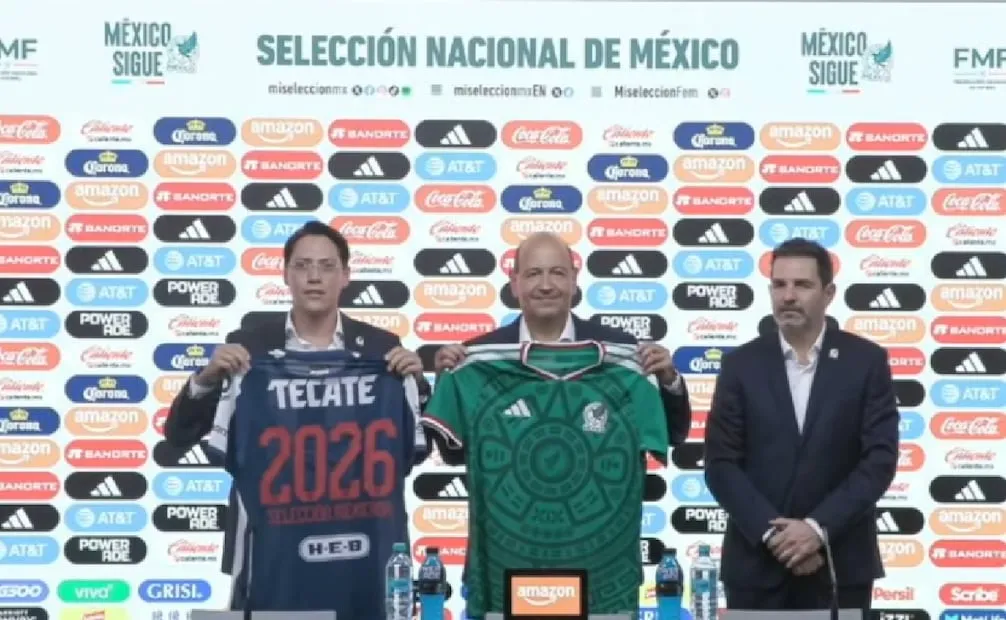 La Selección Mexicana presentó de manera oficial el partido contra Jamaica / Foto: Especiales