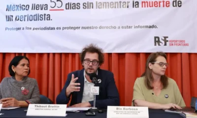 Reporteros Sin Fronteras alerta por falta de avances en protección a periodistas con Sheinbaum