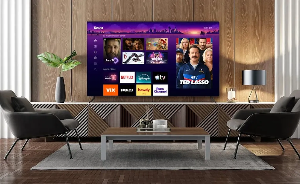 Roku renueva su pantalla de inicio e inicia su despliegue en México. Imagen: Roku