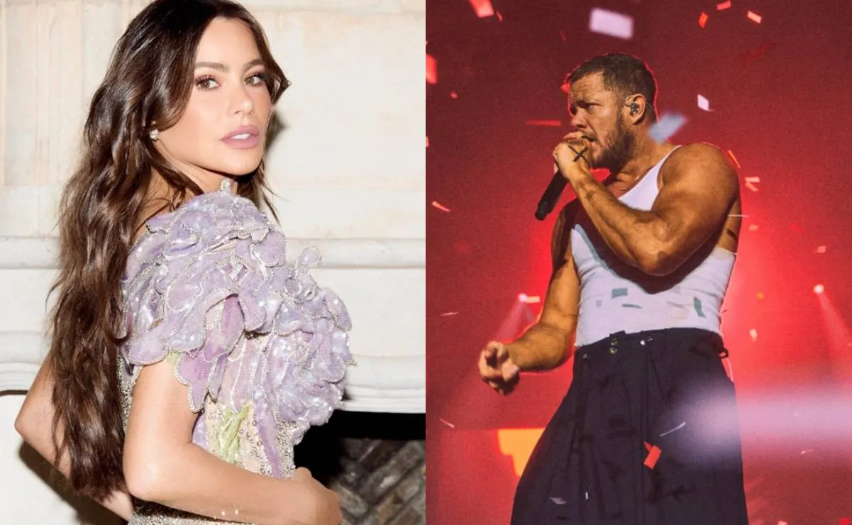 Sofía Vergara y Dan Reynolds, vocalista de Imagine Dragons, desatan rumores de romance; fueron captados en una cena