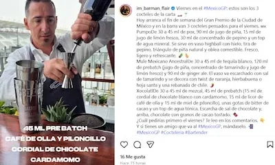 Tacos, champaña y Gordon Ramsay: Así es el menú del Paddock, el más exclusivo del GP de México 2026
