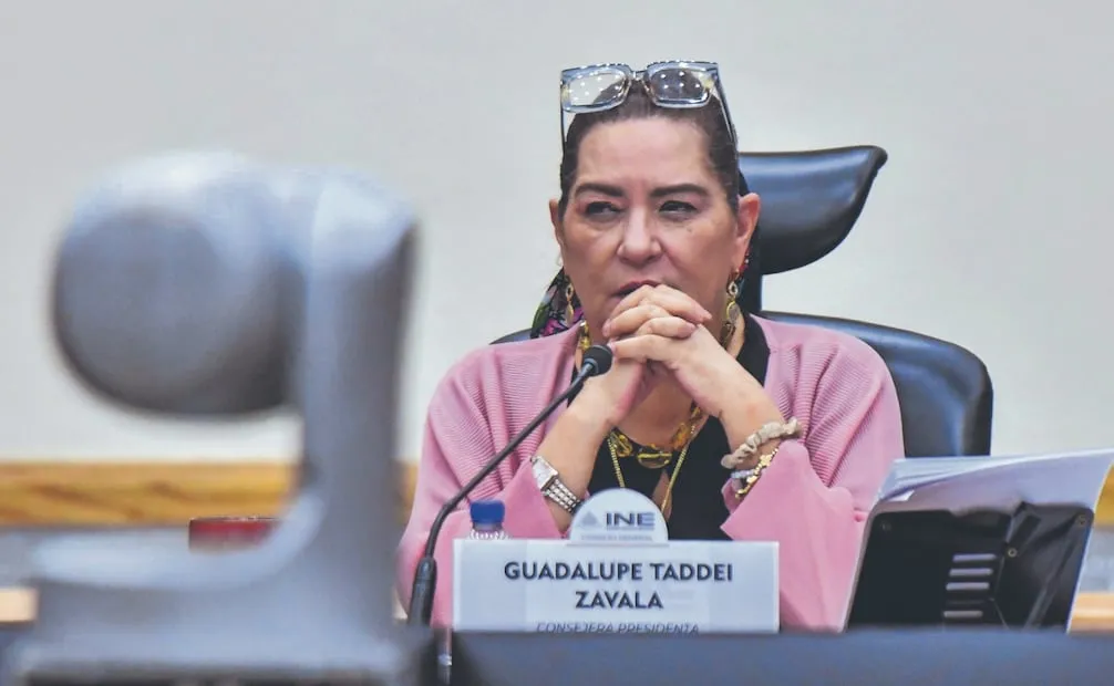 Guadalupe Taddei, consejera presidenta del INE. Foto: Galo Cañas/ Cuartoscuro