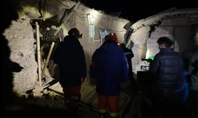Tras terremoto de 7 que dejó 16 muertos, China continúa labores de rescate; suman 76 heridos y 12 mil 489 evacuados