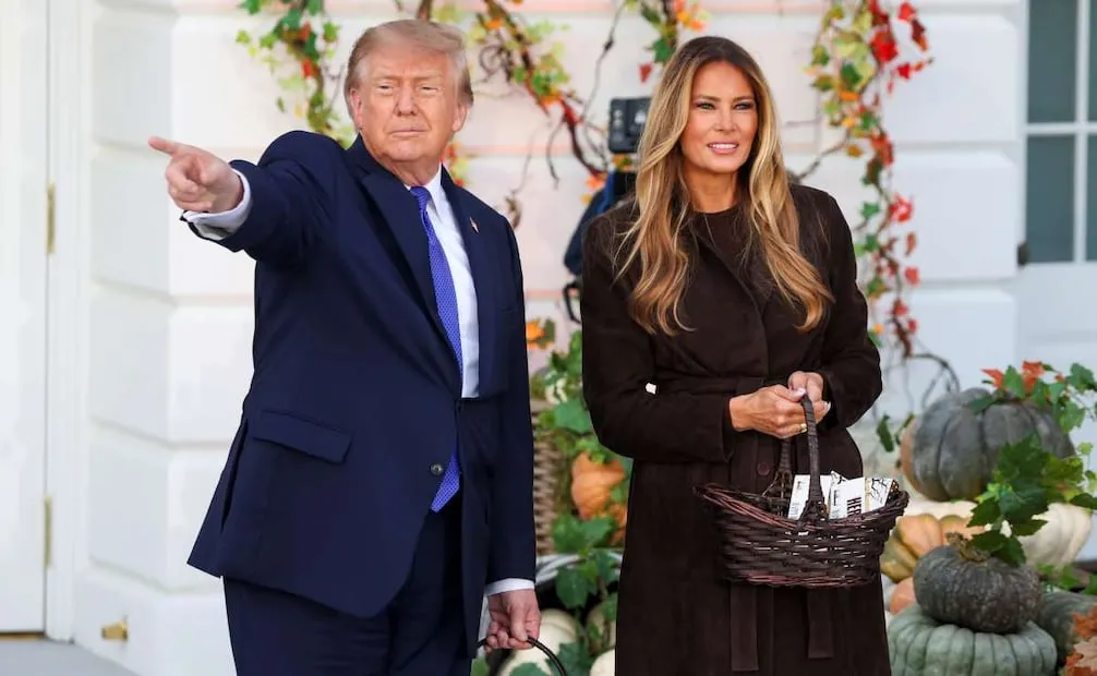 Una calabaza gigante, una Luna de la Cosecha y diversos puestos de actividades forman parte de la decoración preparada para recibir a unas 6 mil personas. (29/10/26) Foto: EFE